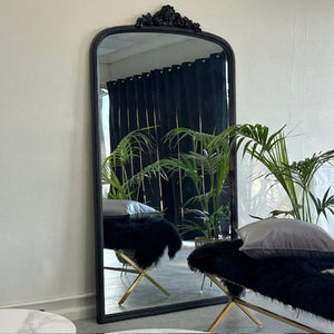 Interior Ave Helena Leaner Mirror Black