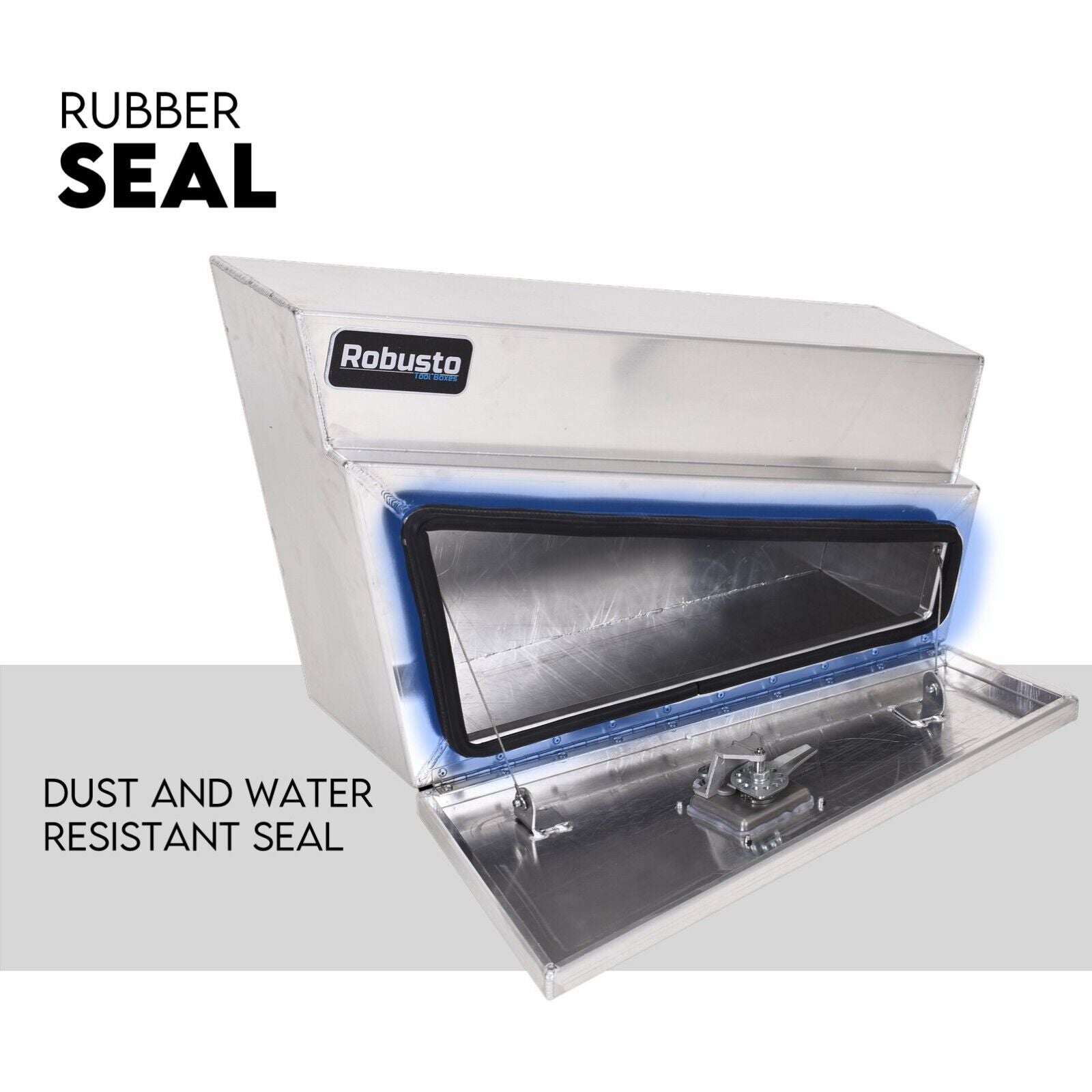 Under Tray Tool Box Underbody Pair Set 750Mm Aluminium