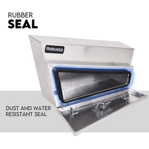Under Tray Tool Box Underbody Pair Set 750Mm Aluminium