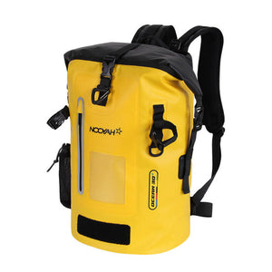 Nooyah Ipx8 Waterproof Bike Cycle Outdoor Sports Backpack Double Layer Bag Yellow