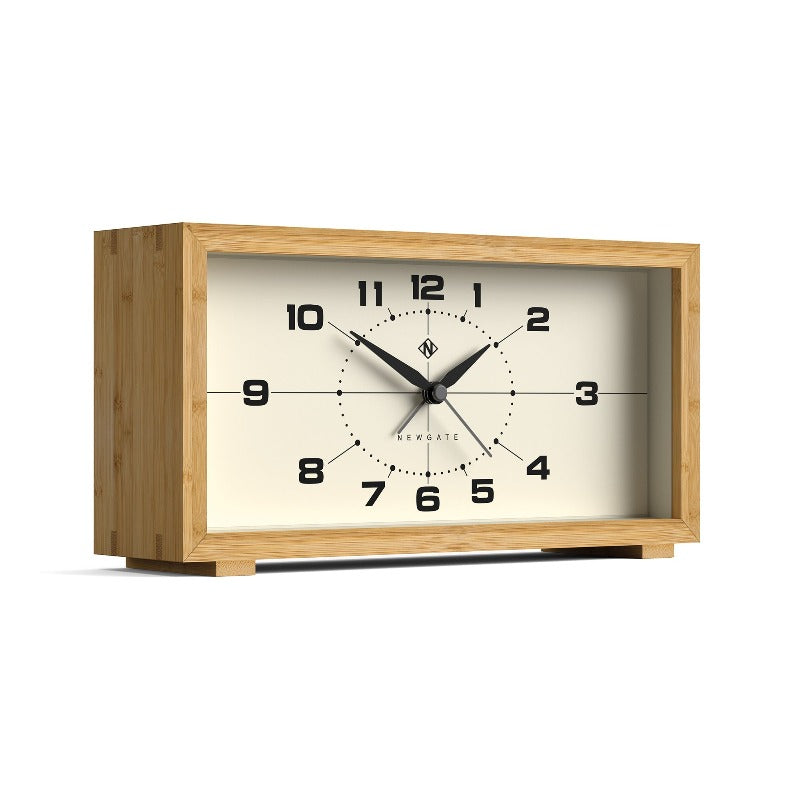 Newgate Lemur Alarm Clock - Retro-Inspired Arabic Dial