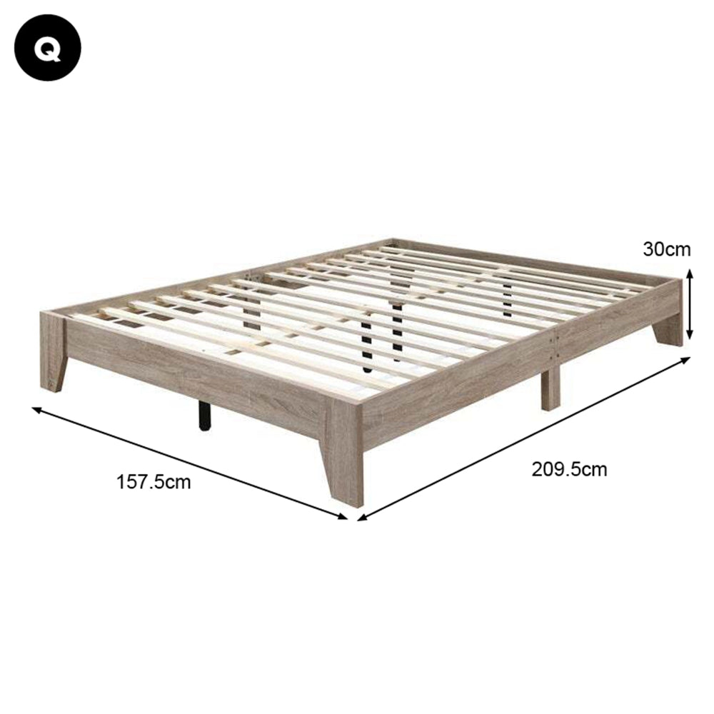 Scandi Bed Base Queen