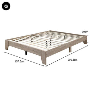 Scandi Bed Base Queen