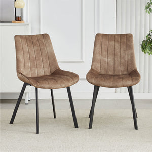 Sloane Fabric Dining Chairs (Set Of 4) Taupe