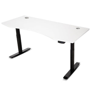Lifespan Fitness Ergodesk Auto Series Automatic Standing Desk 180Cm In White & Black