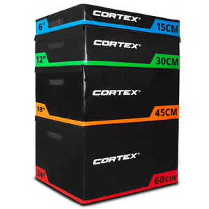 Cortex Soft Plyo Box Modular Stackable 15Cm 30Cm 45Cm 60Cm