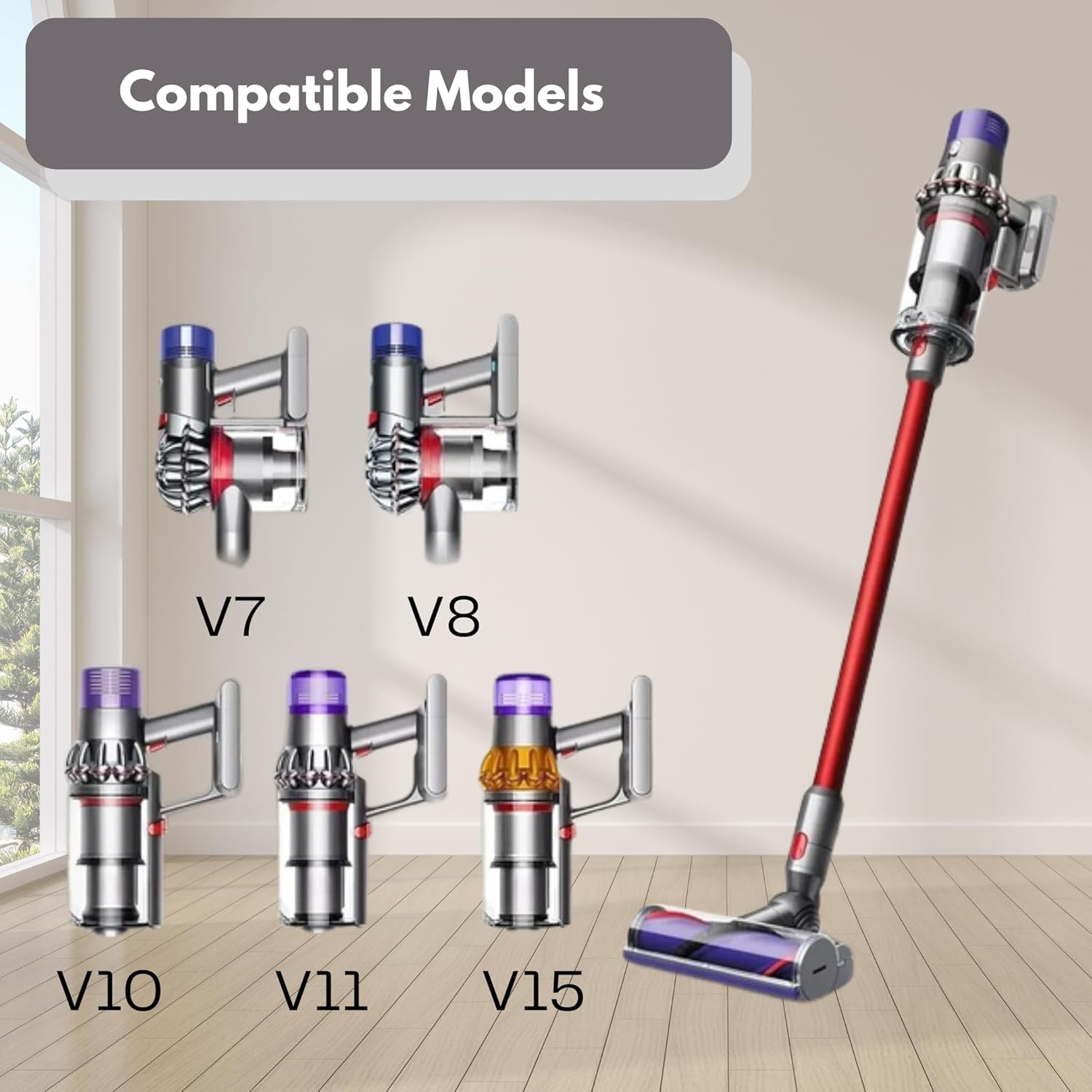 Hygieia Direct Drive Motorhead for Dyson V7 V8 V10 V11 V15 & Outsize Models