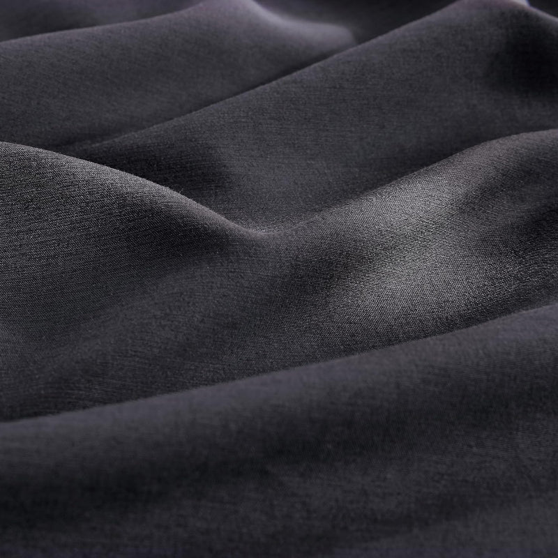 Bamboo Microfibre Quilt Cover Set Charcoal Single