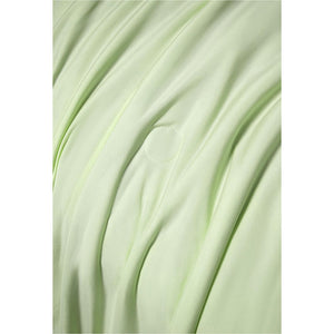 Ice Cooling Reversible Summer Comforter Blanket (Green And Grey Single/Double)