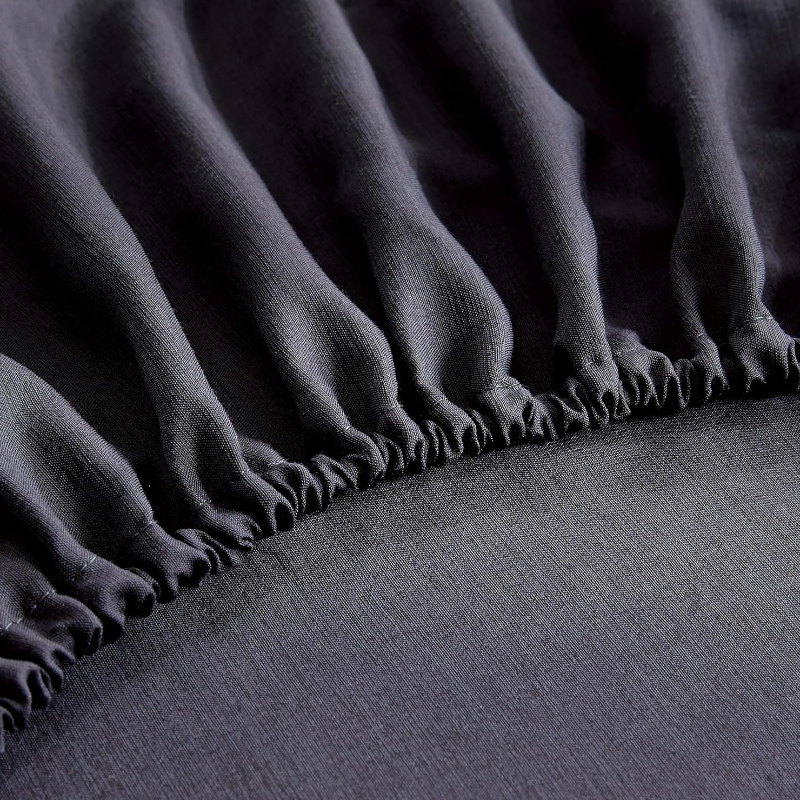 Bamboo Microfibre Sheet Set Charcoal King