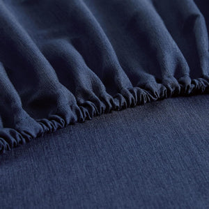 Bamboo Microfibre Sheet Set Navy Queen