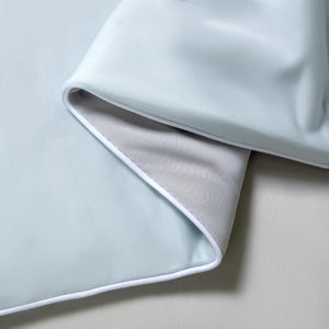 Gioia Casa Ice Cooling Reversible Summer Comforter Blanket (Blue And Grey Queen/King)