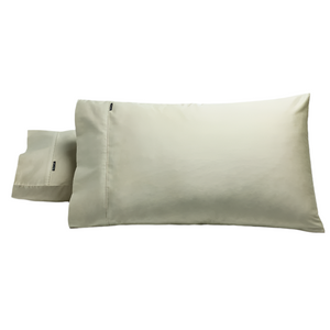 Bianca Pair Of 500Tc Cotton Sateen Standard Pillowcases Stone