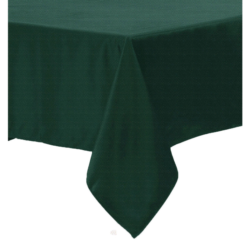 Assorted Brand Polyester Cotton Tablecloth Green 180 Cm Round