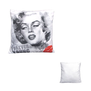 Marilyn Monroe Forever Young Square Filled Cushion 43 X Cm