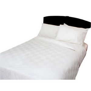 Orient Sense Dominic White Quilt Cover Set Queen