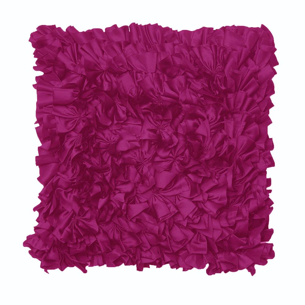 Rapee Morocco Can Filled Cushion Fuschia