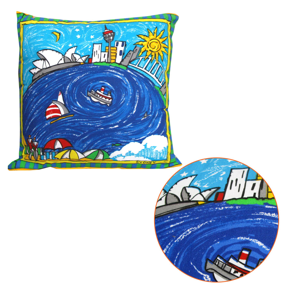 Rapee Sydney Opera House Filled Cushion 40 X Cm