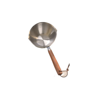 Kylin 304 Stainless Steel Oil Poured Pot With Wood Handle 200Ml