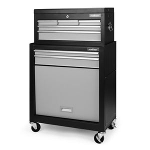 Horusdy 7 Drawer Tool Box Trolley Cabinet Storage Cart Garage Toolbox Organiser