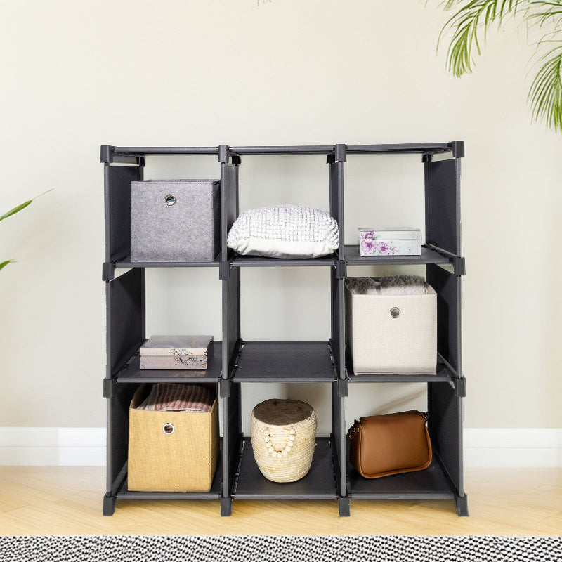 Storage Organizer 9 Cubes Wardrobe Closet Shelves