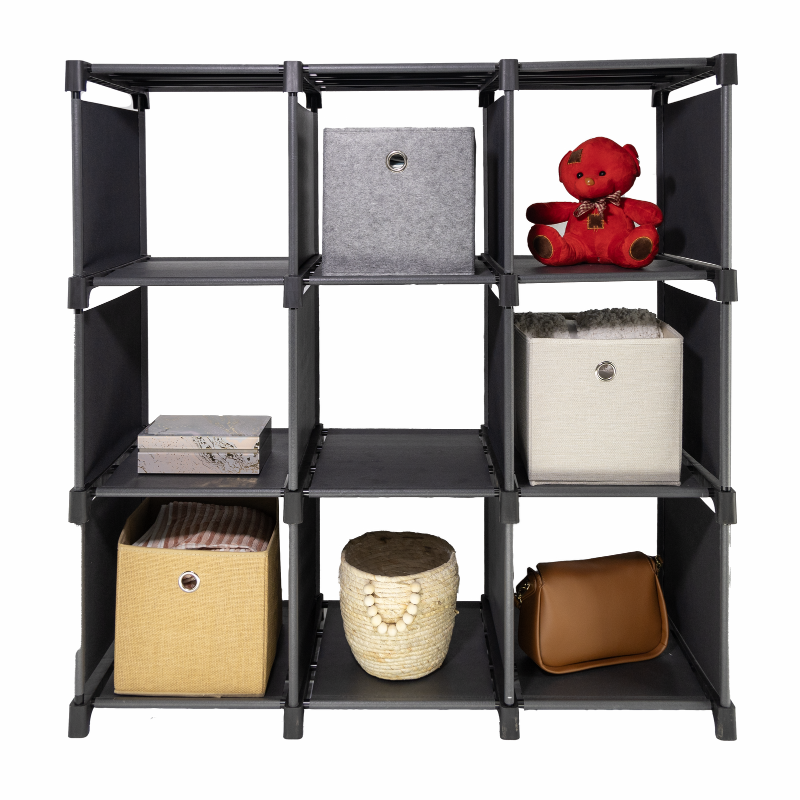 Storage Organizer 9 Cubes Wardrobe Closet Shelves