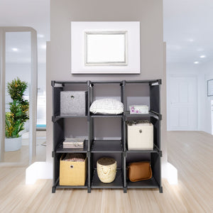 Storage Organizer 9 Cubes Wardrobe Closet Shelves