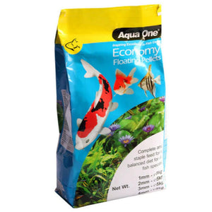 Aqua One Economy Pellets 4Mm 5Kg