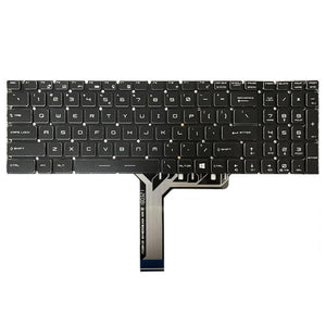 Backlit Laptop Keyboard for Msi Steel Series us Version