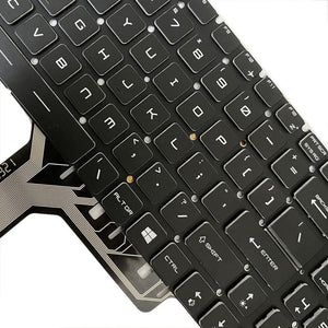 Backlit Laptop Keyboard for Msi Steel Series us Version