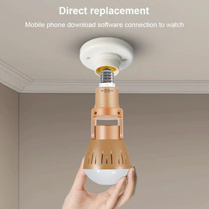 Universal Panoramic Light Bulb Camera Hd Monitoring