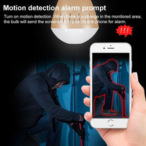 Universal Panoramic Light Bulb Camera Hd Monitoring