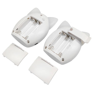 Wireless Audio Baby Monitor With Voice Intercom And Night Light White
