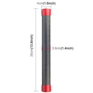 35Cm Carbon Fiber Monopod Extension For Gimbal Red