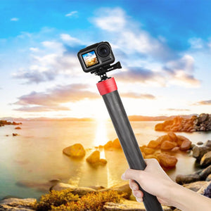 35Cm Carbon Fiber Monopod Extension For Gimbal Red