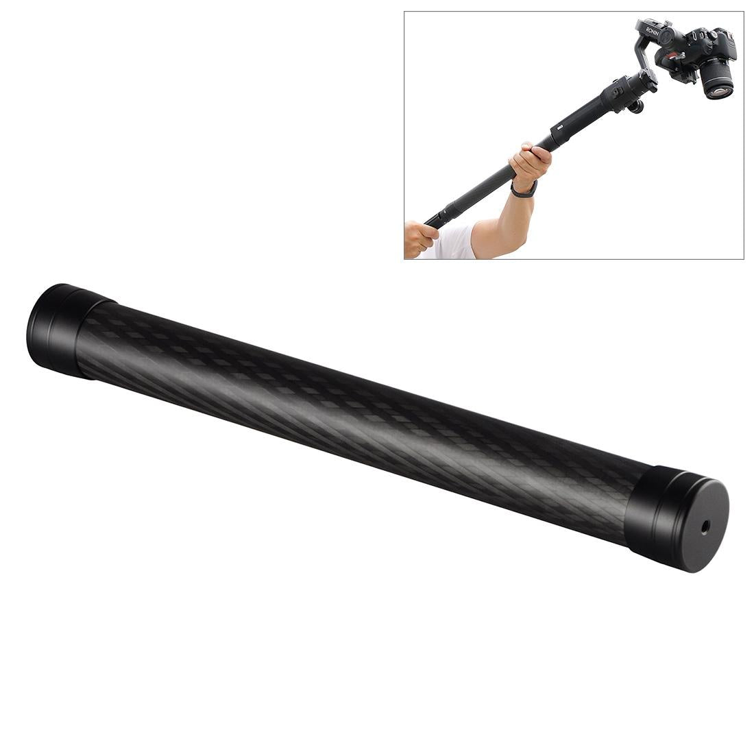 35Cm Carbon Fiber Monopod Extension For Gimbal Red