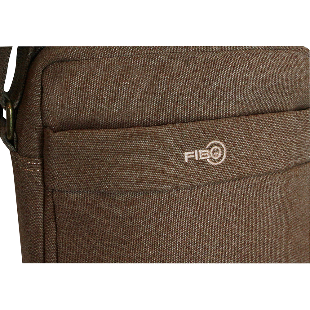 Fib Explorer Canvas Cross Body Travel Bag Khaki