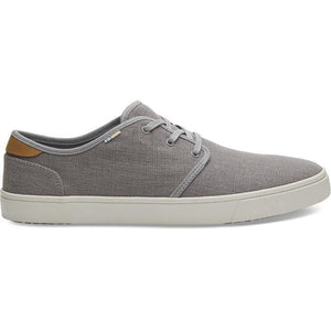 Toms Mens Canvas Casual Sneakers Low Summer Shoes Grey Us 9