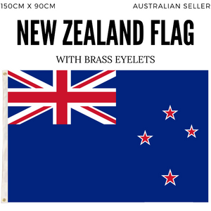 New Zealand Country Flag Kiwi Heavy Duty Outdoor Maori 150Cm X 90Cm