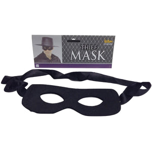 Thief Mask Burglar Bandit Pirate Halloween Costume Fancy Dress Robber