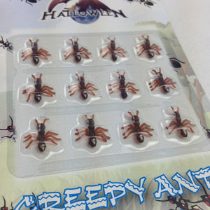 Mini Fake Ants Trick Halloween Scary Creepy Joke Prank Small Gag Toy Bug 12