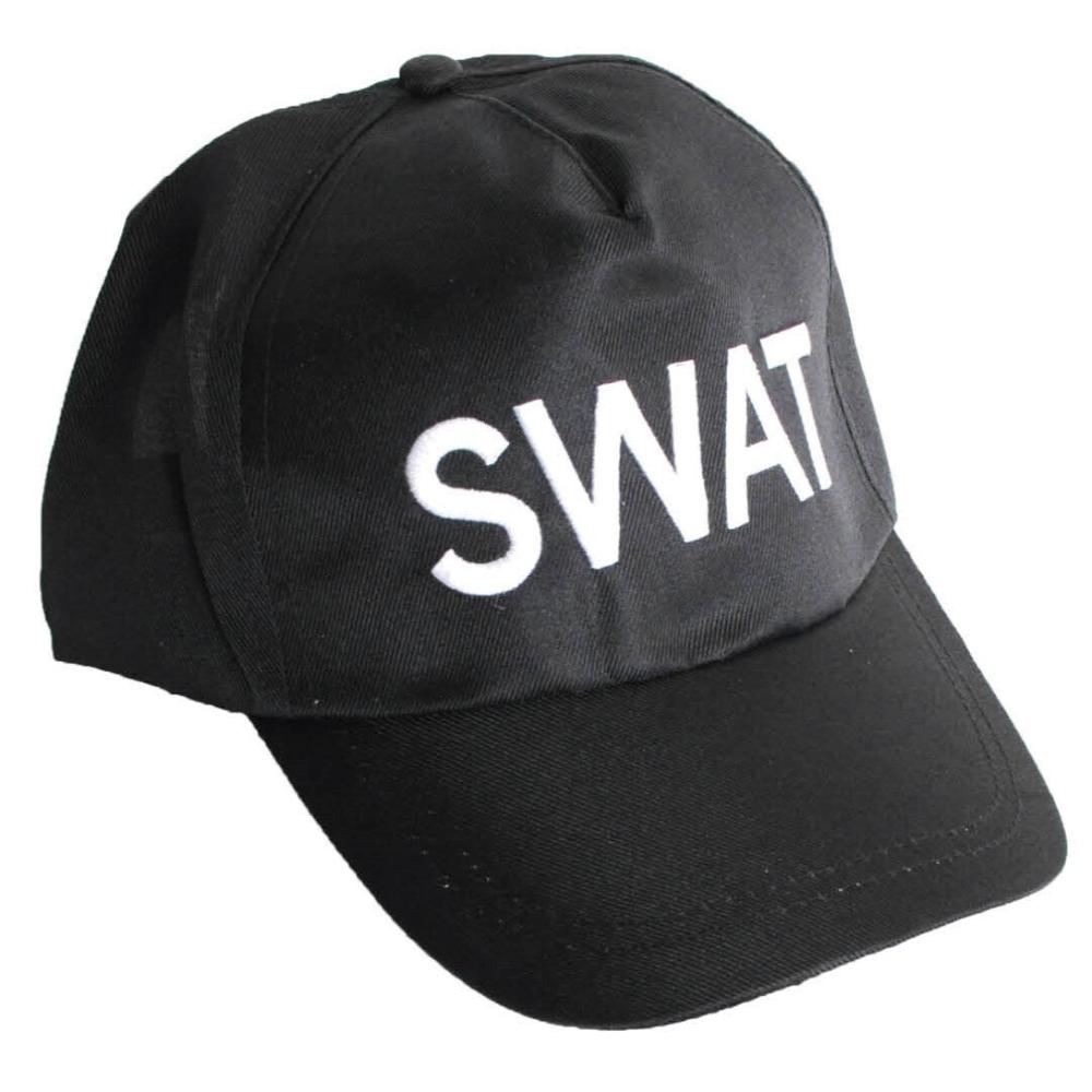 Swat Hat Costume Party Fbi Funny Accessory Police Cap Military Baseball