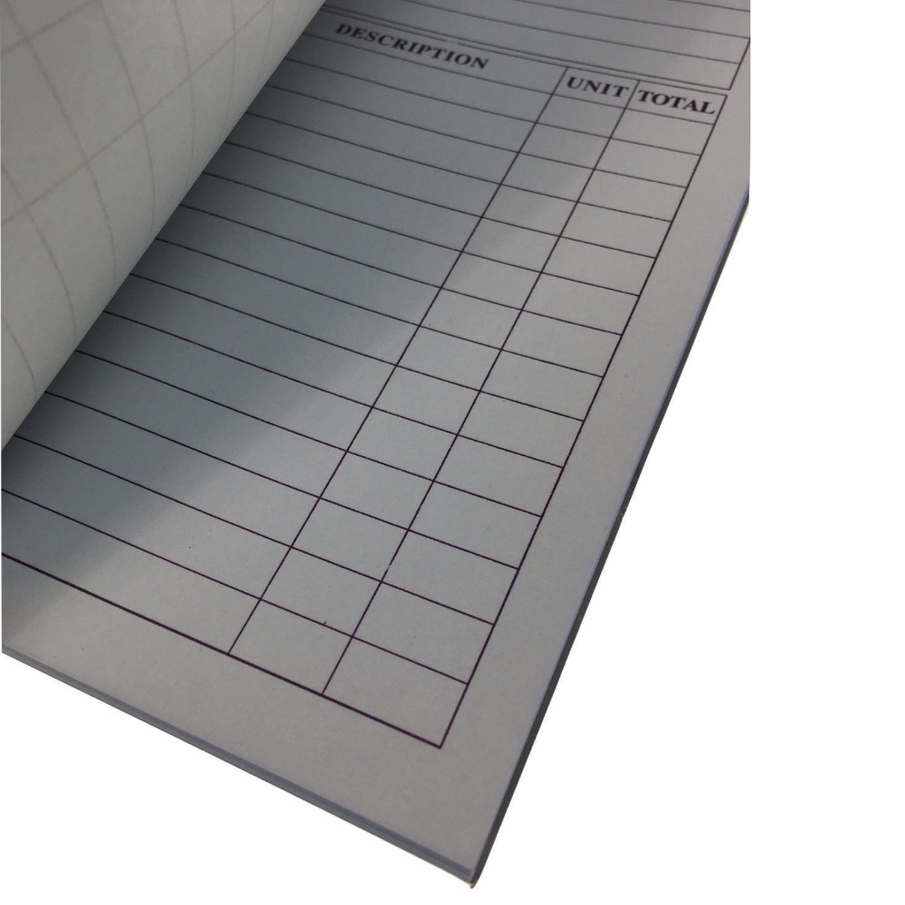 Order Book 50 Page Duplicate Restaurant Docket Carbonless Take Away