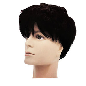 Mens Wig 80S Fancy Dress Party Costume Rock Bogan Punk 70S 90S Black