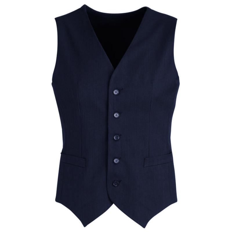 Mens Peaked Vest Waistcoat W/ Knitted Back Suit Formal Wedding Dress Up