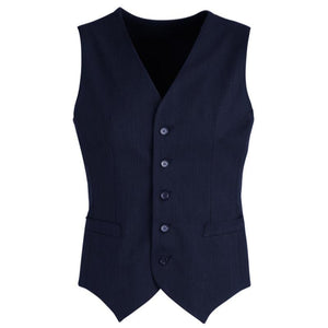 Mens Peaked Vest Waistcoat W/ Knitted Back Suit Formal Wedding Dress Up