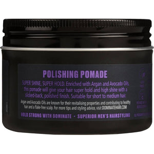 Dominate Polishing Pomade Strong Hold High Shine 105G