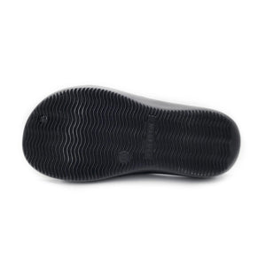 Archline Rebound Orthotic Slides Flip Flop Thongs Slip On Support Black