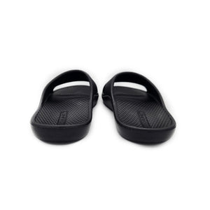 Archline Rebound Orthotic Slides Flip Flop Thongs Slip On Support Black
