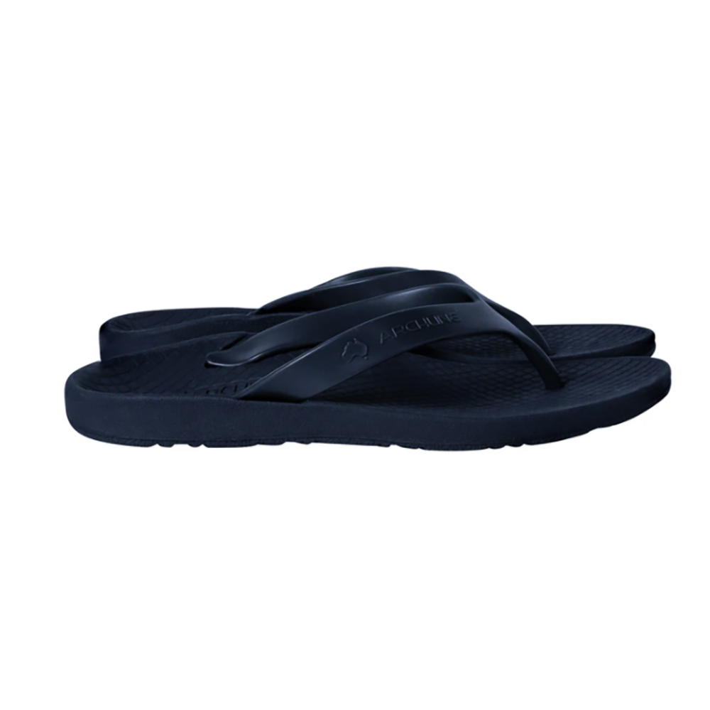 Archline Flip Flops Orthotic Thongs Support Shoes Footwear Navy Eur 38